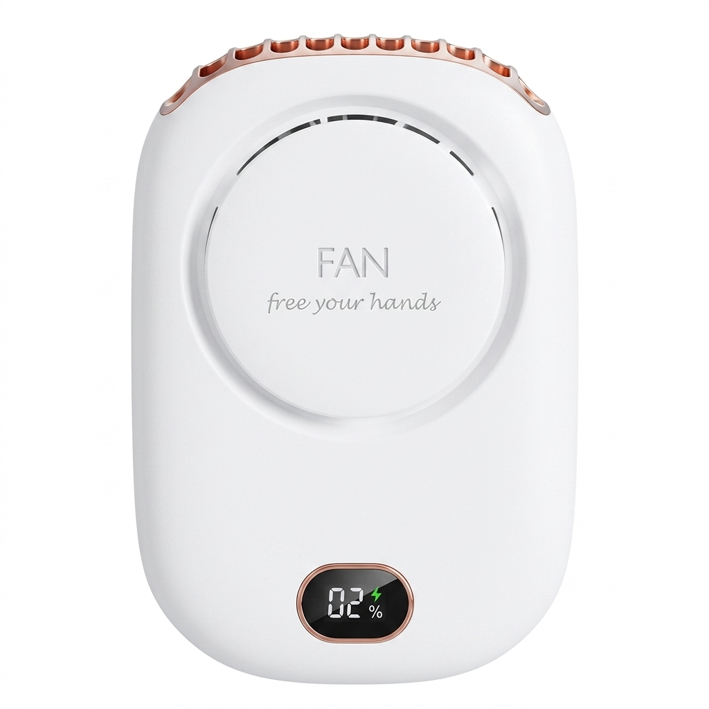 Portable Neck Fan — Hands-Free Bladeless Cooling Fan