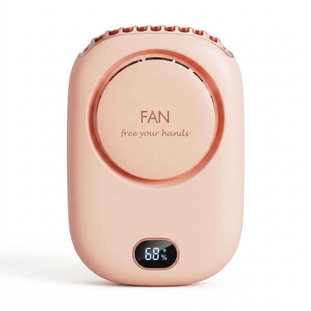 Portable Neck Fan — Hands-Free Bladeless Cooling Fan