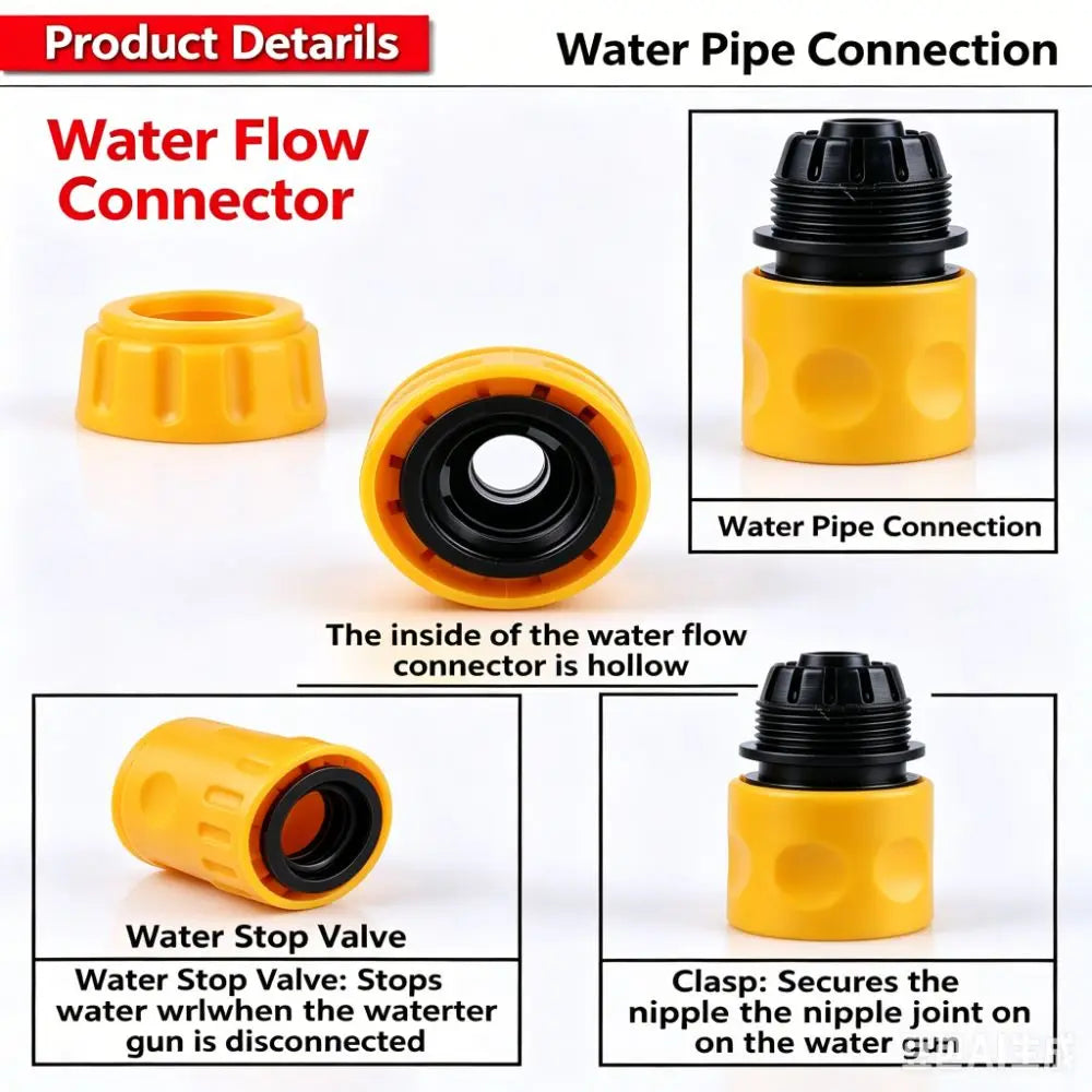 High-Pressure Pet Bath Sprayer Portable Detachable High Pressure Water Sprayer Handheld Multi-Jet Bath Nozzle Set Home Cleaning