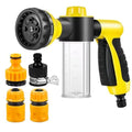 High-Pressure Pet Bath Sprayer Portable Detachable High Pressure Water Sprayer Handheld Multi-Jet Bath Nozzle Set Home Cleaning