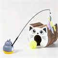 Magic Organ Foldable Cat Scratcher, Eco-Friendly Honeycomb Unbreakable Corrugated Paper Grinding Board Self-Entertainment Cat To