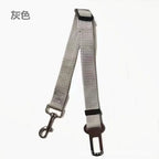 Dog Seat Belt, Dog Car Adjustable Seatbelts for Vehicle Nylon Pet Safety Heavy Duty & Elastic Car Harness for Dogs