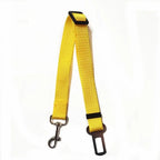Dog Seat Belt, Dog Car Adjustable Seatbelts for Vehicle Nylon Pet Safety Heavy Duty & Elastic Car Harness for Dogs