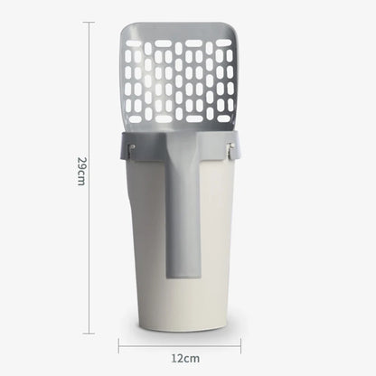 CleanSweep — Cat Litter Scoop with Refill Bag Holder