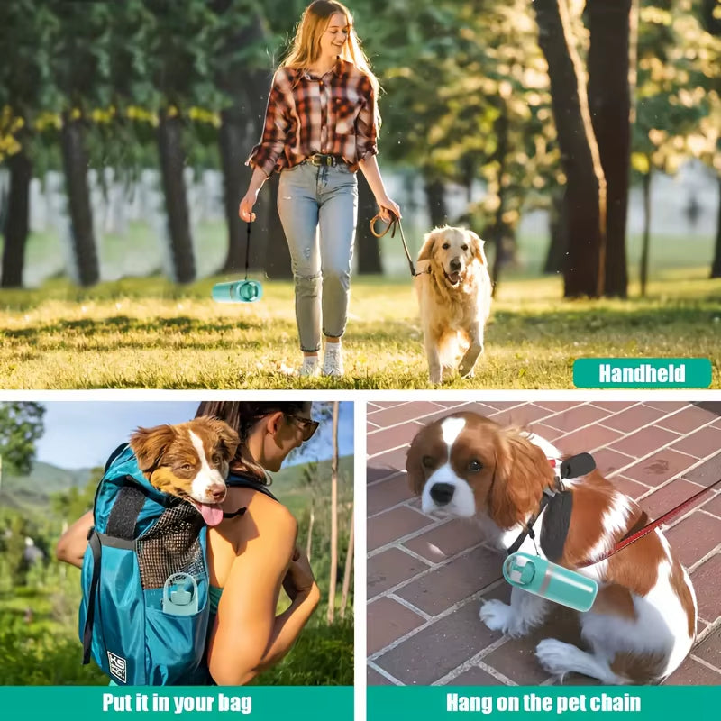 Portable Dog Pooper Scooper, Pet Waste Pick-Up, Outdoor Cleaner, Built-In Garbage Bag, Handheld Pet Poop Grabber,No Touch Design