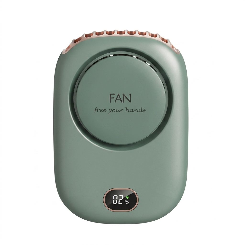 Portable Neck Fan — Hands-Free Bladeless Cooling Fan