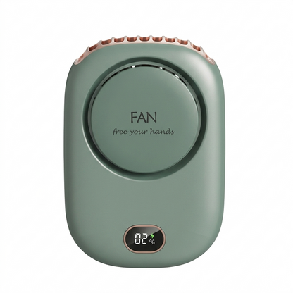 Portable Neck Fan — Hands-Free Bladeless Cooling Fan