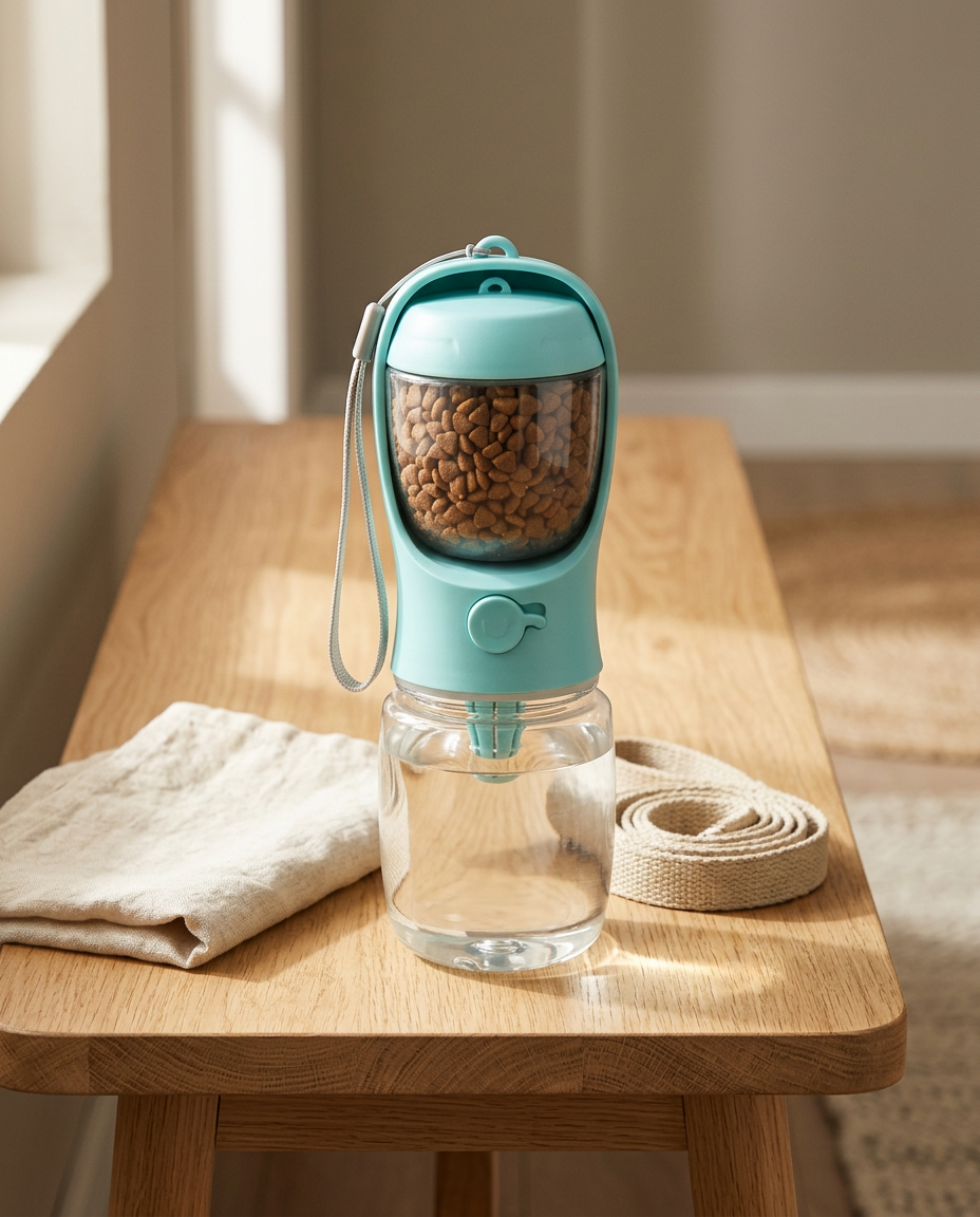 2-in-1 Dog Water Bottle