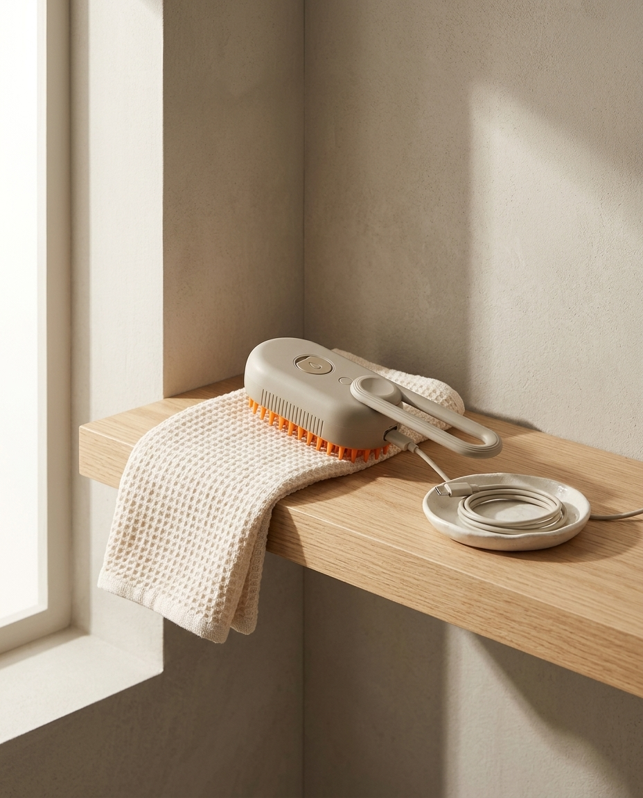 Steam Grooming Brush